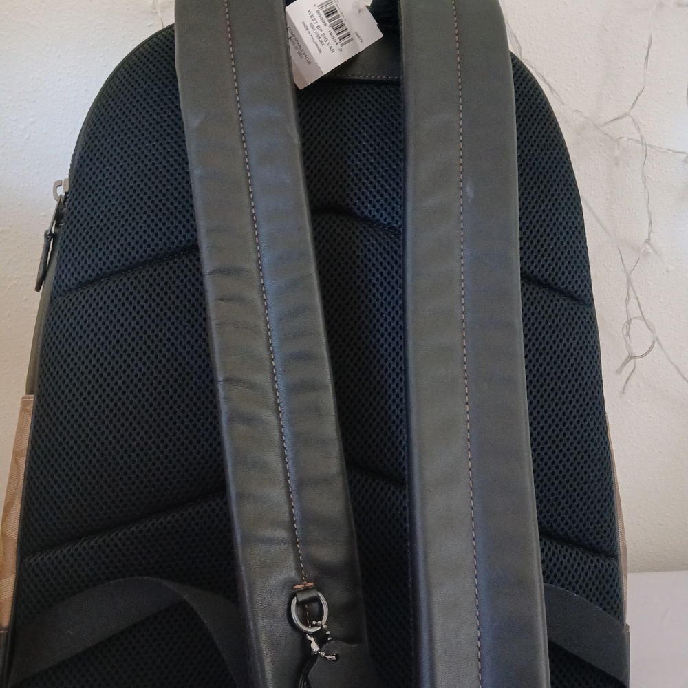 Coach Brown and Cream Backpack - Picture 2 of 2